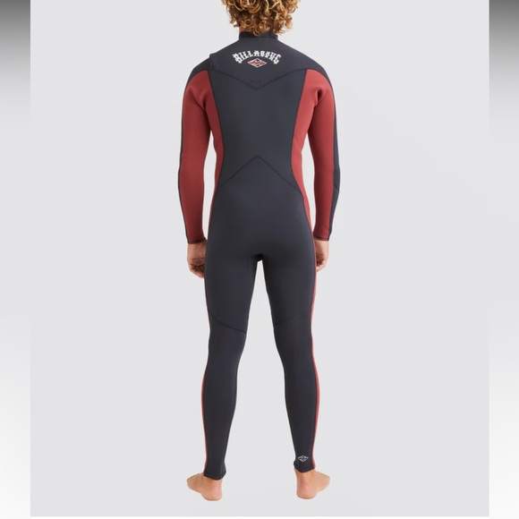 NEW men’s billabong 3/2mm Absolute Natural Upcycler Chest Zip Wetsuit - Picture 2 of 4